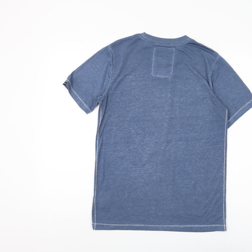 Tokyo Laundry Men's Blue Graphic T-Shirt Size S