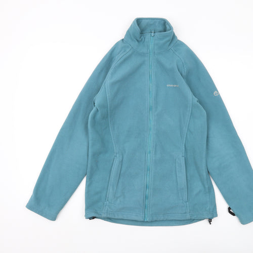 Craghoppers Women's Blue Mid-Length Fleece Jacket Size 10