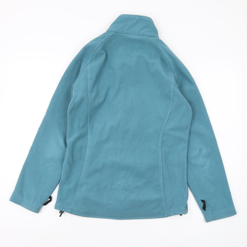Craghoppers Women's Blue Mid-Length Fleece Jacket Size 10