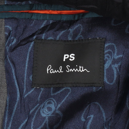 PS Paul Smith Men's Grey Blazer, Size 40