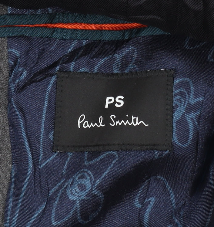 PS Paul Smith Men's Grey Blazer, Size 40