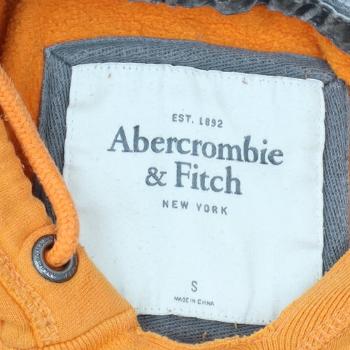 Abercrombie & Fitch Women’s Orange S Pullover Hoodie
