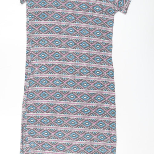 SoulCal & Co Women's Multicoloured T-Shirt Dress L