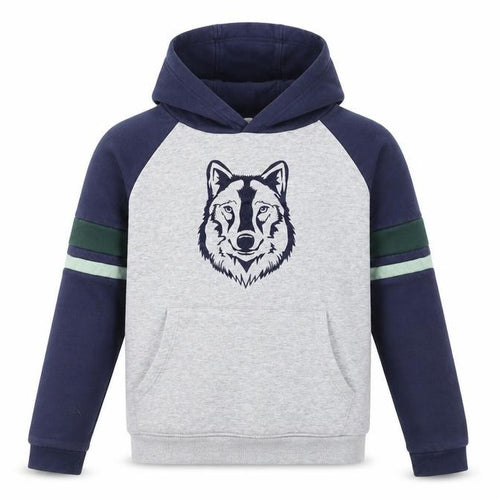 Mountain Warehouse Boys Grey Animal Hoodie 13 Years