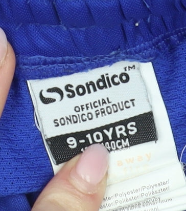 Sondico Boys Blue Athletic Football Shorts 9-10 Years