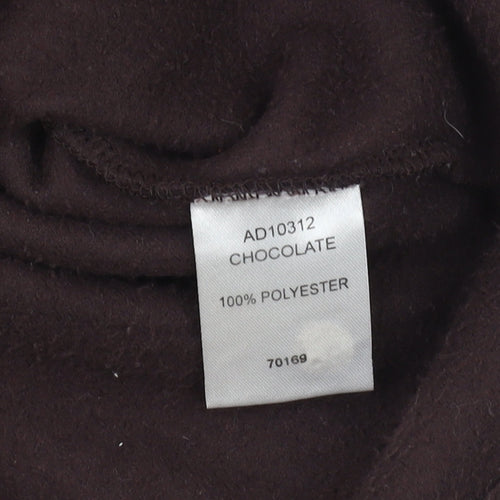 Cotton Traders Men's Brown Fleece Waistcoat XL Zipped Pockets