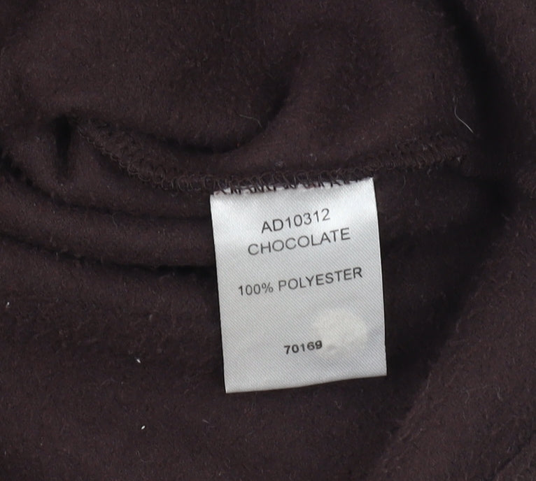 Cotton Traders Men's Brown Fleece Waistcoat XL Zipped Pockets