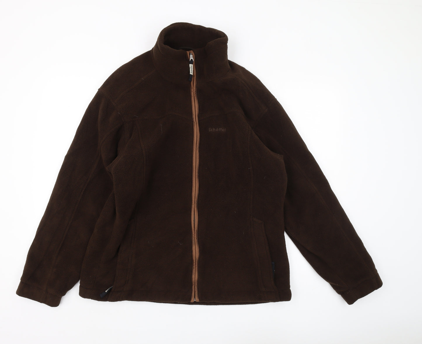Schöffel Women's Brown Fleece Jacket Size 18
