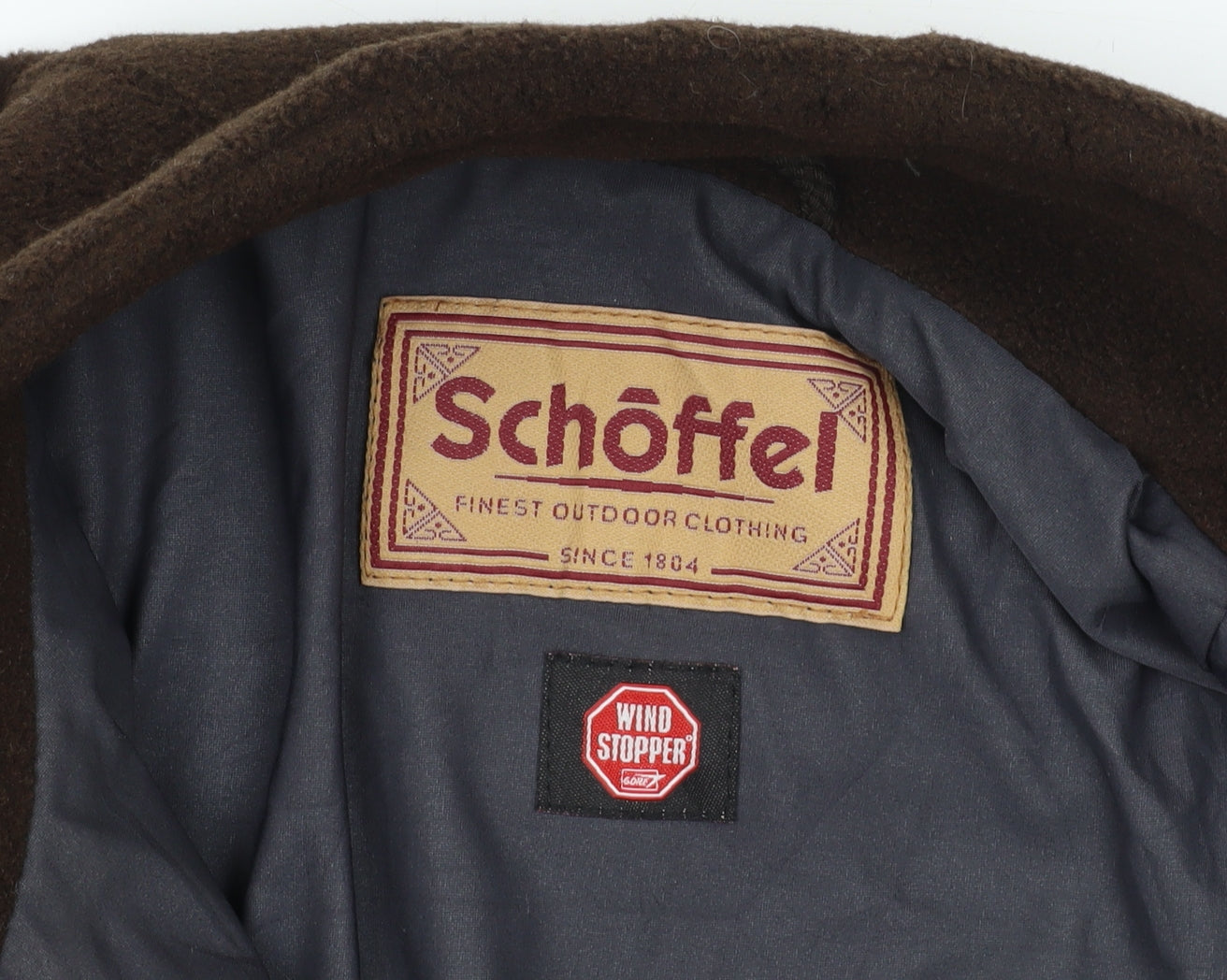 Schöffel Women's Brown Fleece Jacket Size 18