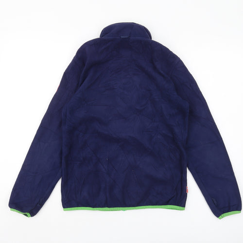 Trollkids Boys Blue Fleece Zip Jacket 11-12 Years Casual Wear