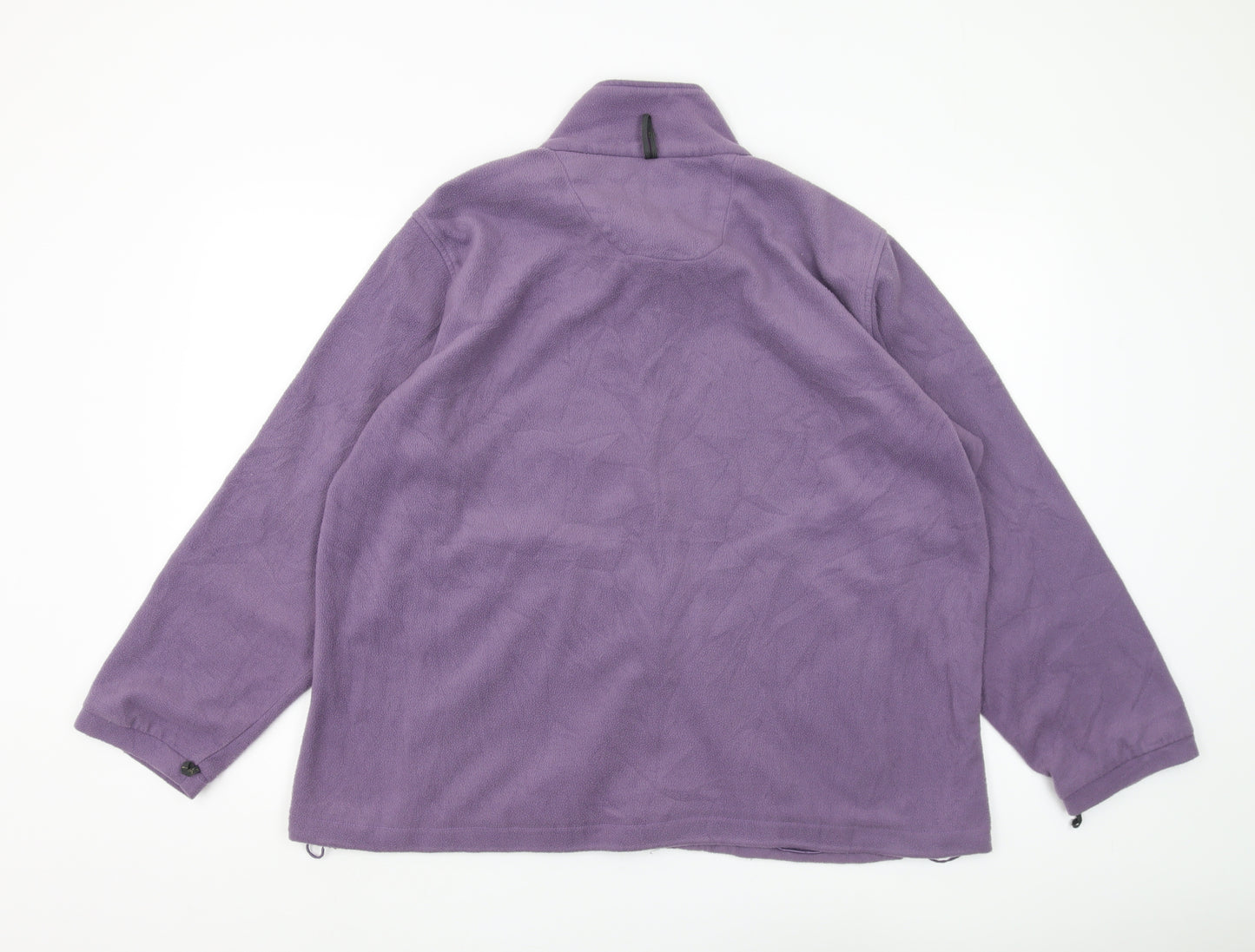Regatta Women's Purple Fleece Jacket Size 20 Full Zip
