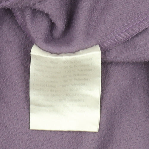 Regatta Women's Purple Fleece Jacket Size 20 Full Zip