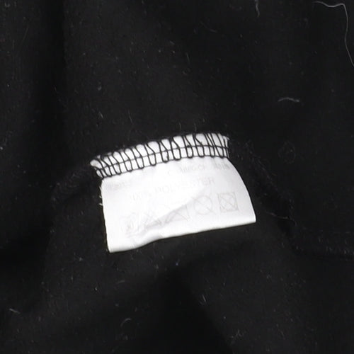 Craghoppers Black Henley Sweatshirt Unisex Size 12