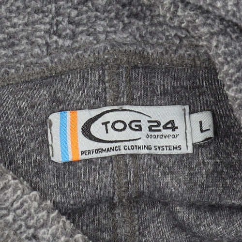 TOG 24 Men's Grey Fleece Sweatshirt Size L