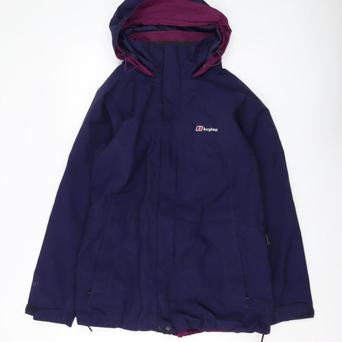 Berghaus Women's Blue Rain Jacket Size 14