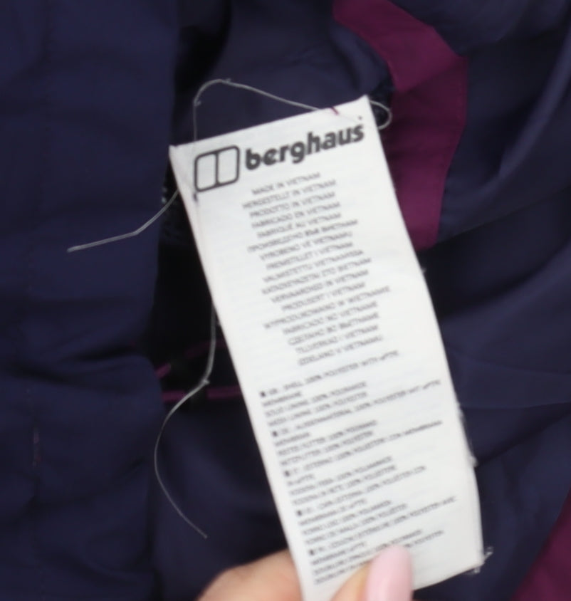 Berghaus Women's Blue Rain Jacket Size 14