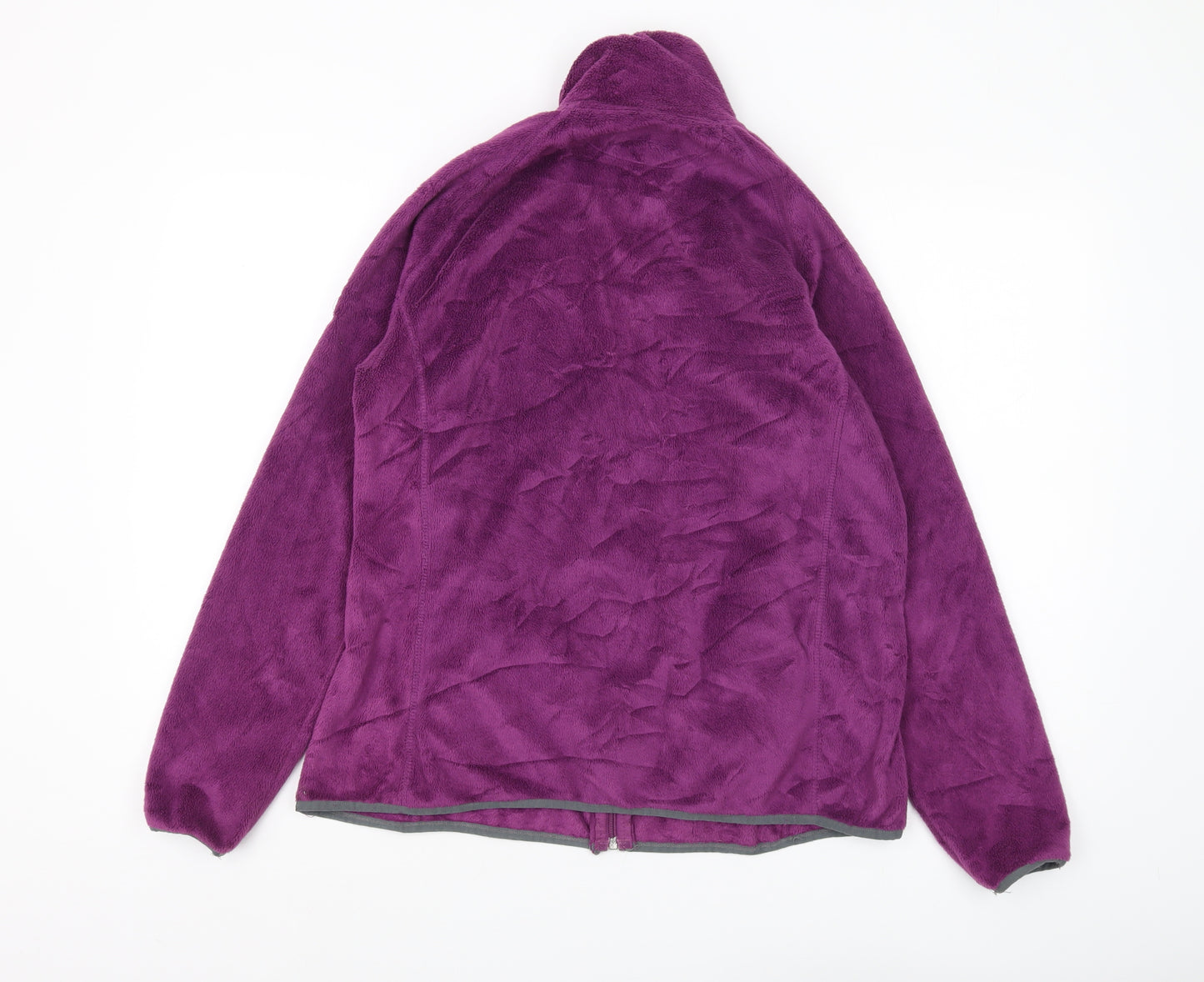 Koko Pink Women's Purple Fleece Jacket Size 14