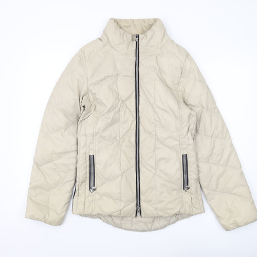 Golfino Women's Beige Puffer Jacket Size 12