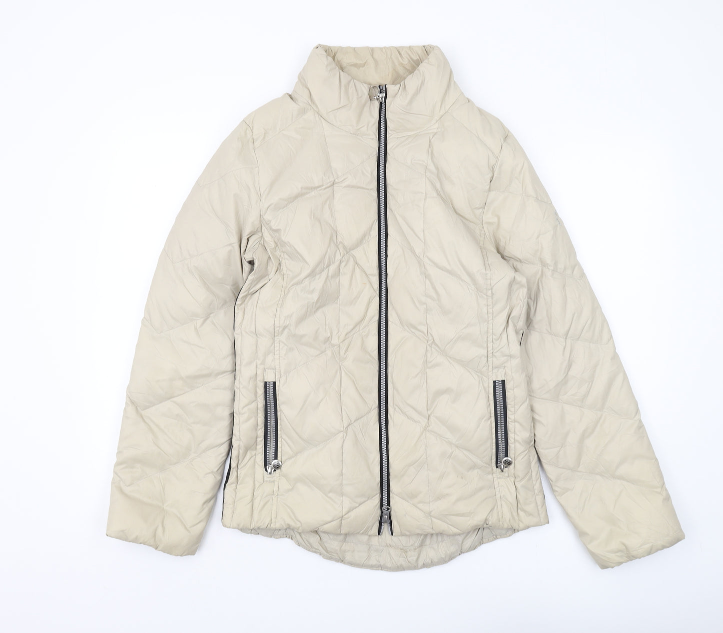 Golfino Women's Beige Puffer Jacket Size 12