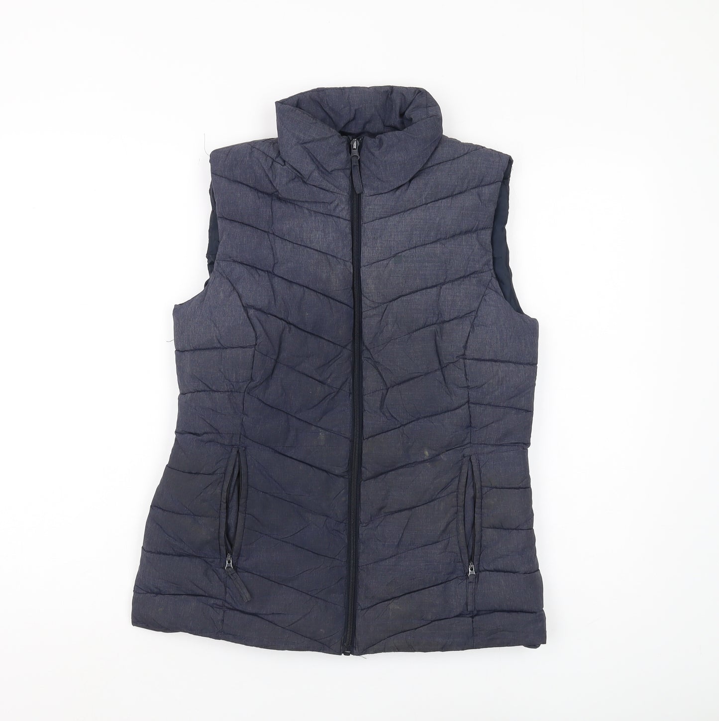 Mountain Warehouse Women's Blue Puffer Waistcoat Size 8