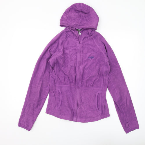 Trespass Women's Purple Fleece Jacket Size S