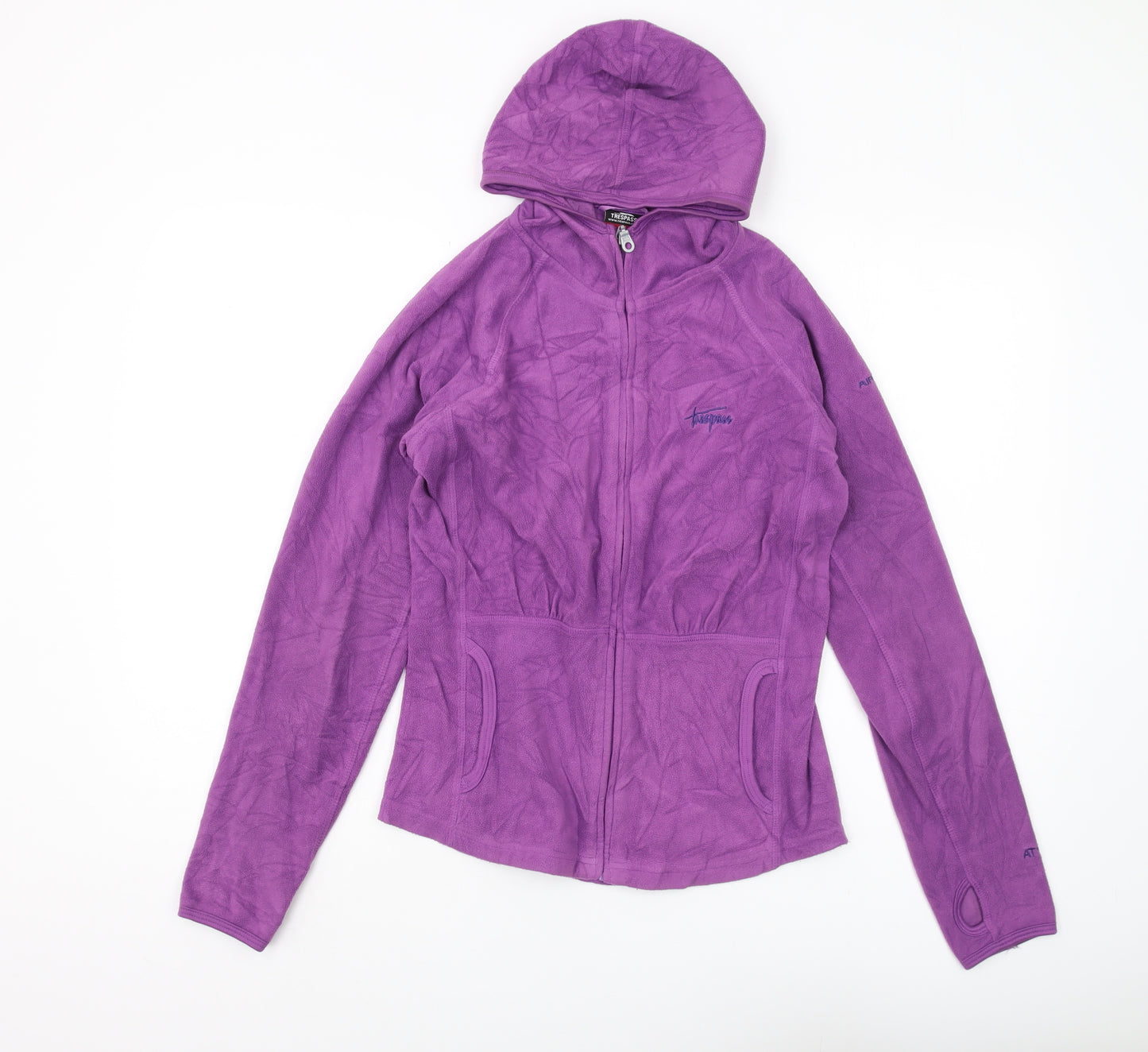 Trespass Women's Purple Fleece Jacket Size S