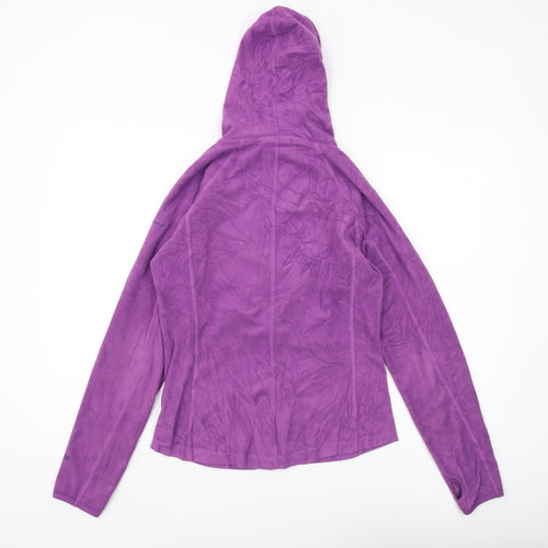 Trespass Women's Purple Fleece Jacket Size S