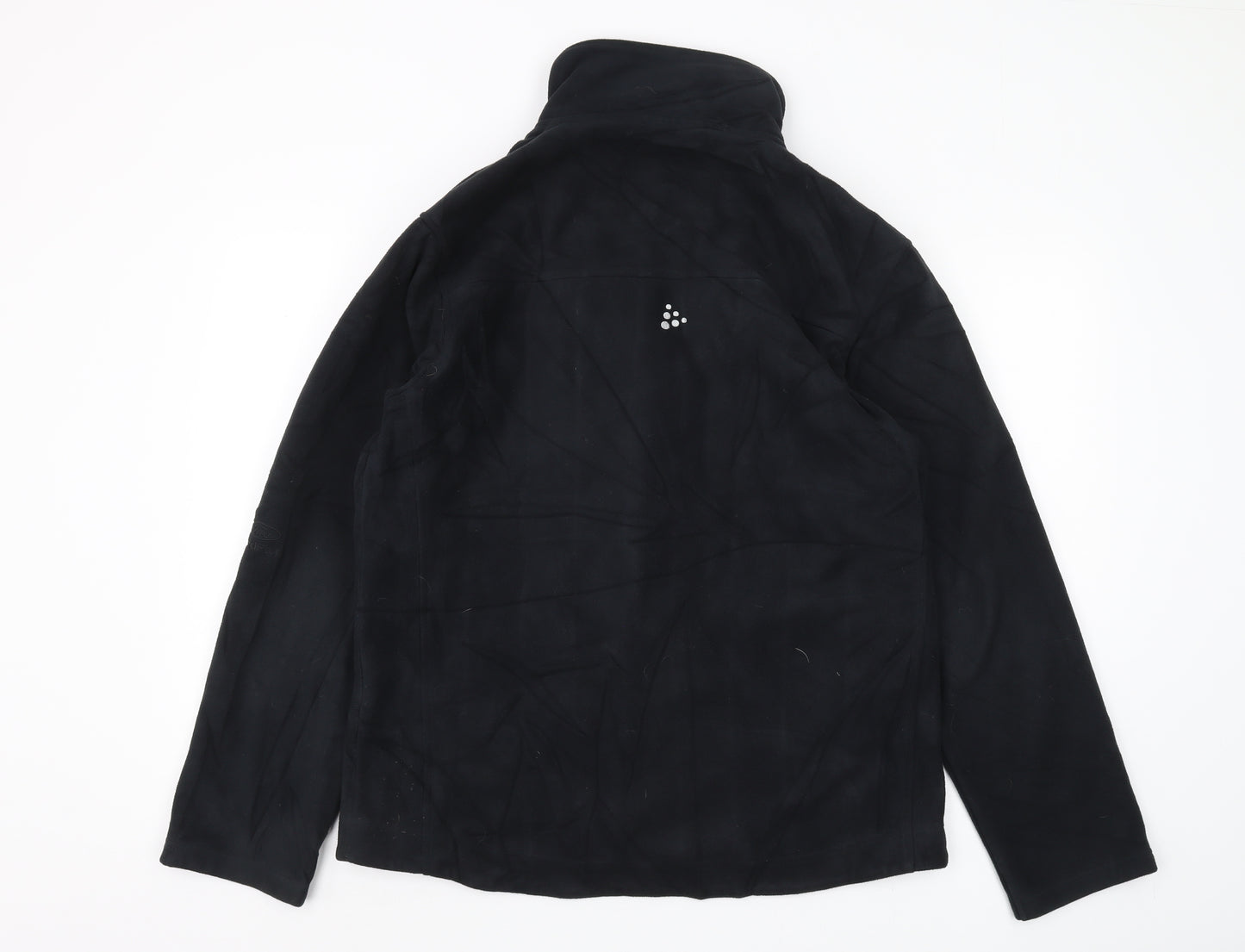 Craft Men's Black Windbreaker Jacket L Sports