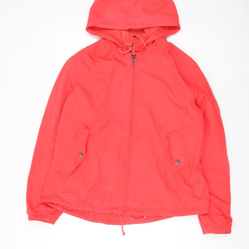 Timberland Women's Red Waterproof Windbreaker L
