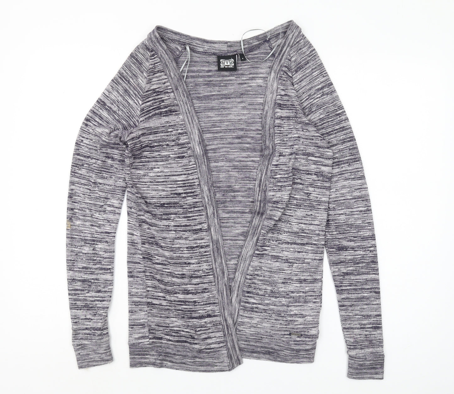 Animal Women's Grey Knit Cardigan, Size 6
