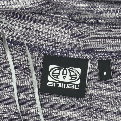 Animal Women's Grey Knit Cardigan, Size 6