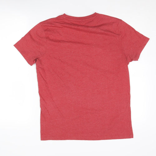 Trespass Men's Red Bicycle Graphic Sports Tee S