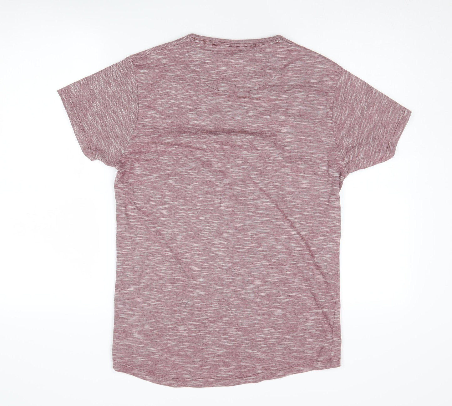 Jack & Jones Men's Aztec Red Crew Neck T-Shirt, Size M
