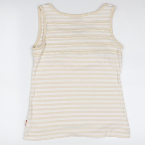 Trespass Women's Beige Striped Tank - Size M, Casual