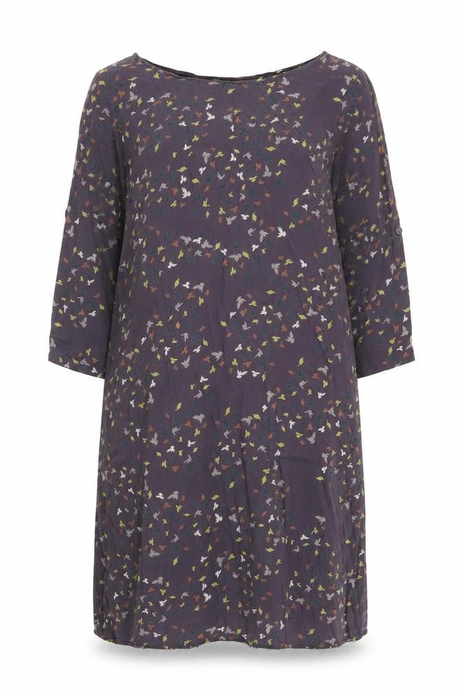 Front view of White Stuff Women's Multicoloured Shift Dress, size 14