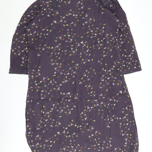 White Stuff Women's Multicoloured Shift Dress Size 14