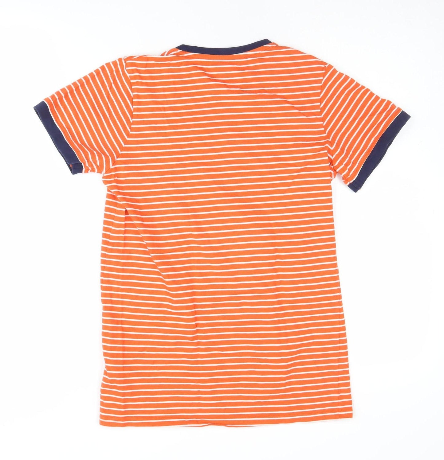 Mountain Warehouse Boys Orange Striped T-Shirt 13 Years