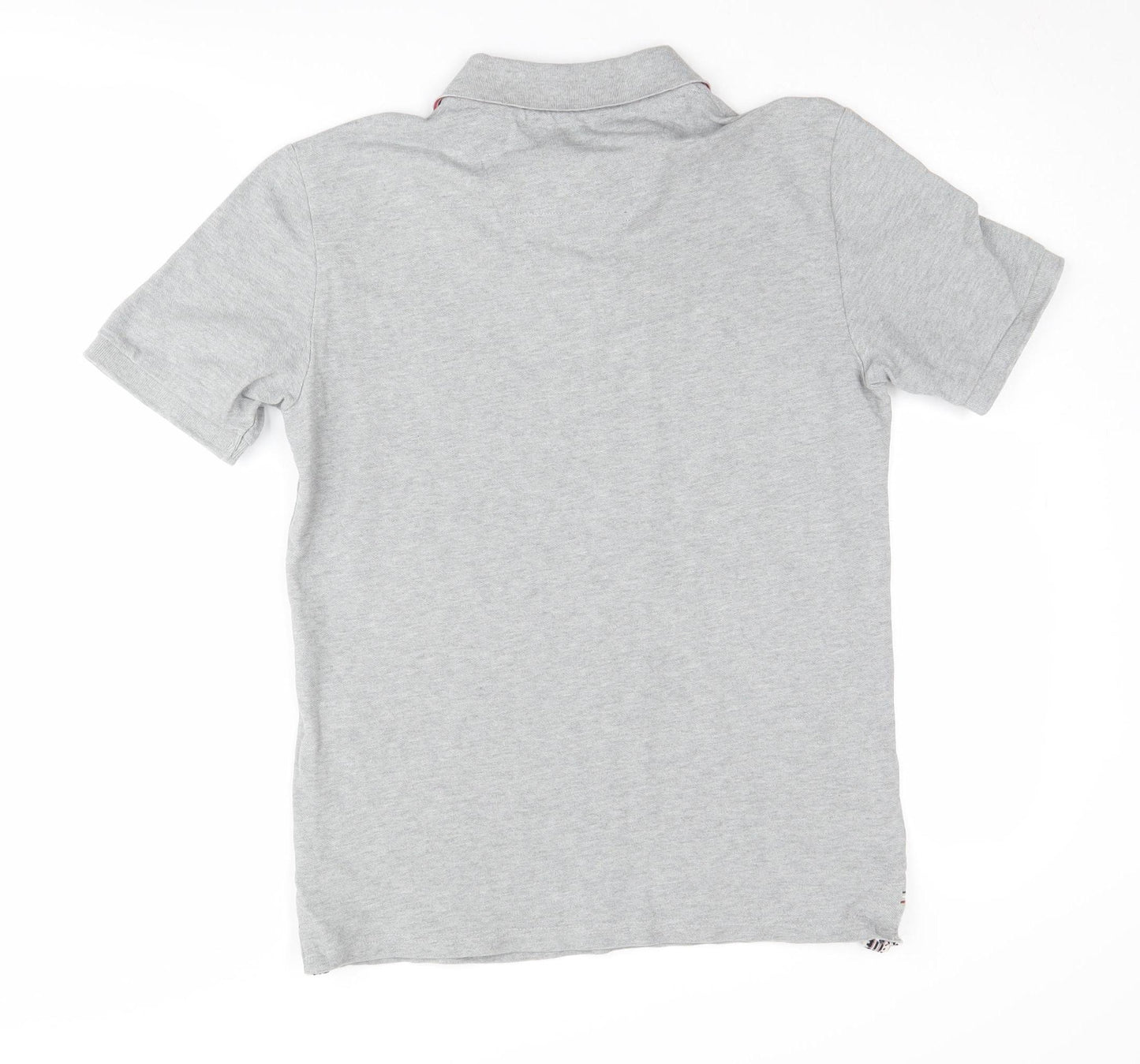 Joules Grey Women's Polo Shirt Small Classic Fit