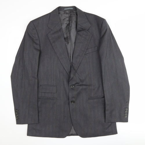 Austin Reed Grey Men's Blazer 38R Regular Wool