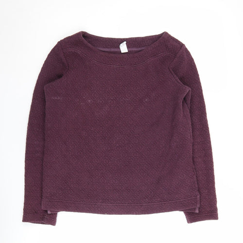 Fatface Women's Purple Pullover Jumper S
