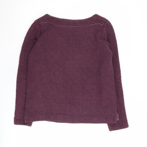 Fatface Women's Purple Pullover Jumper S