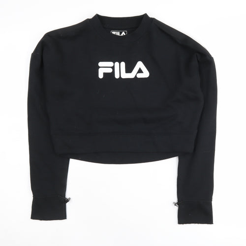 Fila Women's Black XS Pullover Sweatshirt