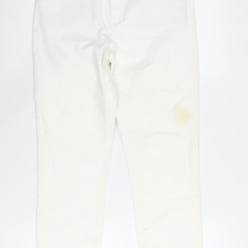 White Stuff Women's White Straight Jeans Size 8