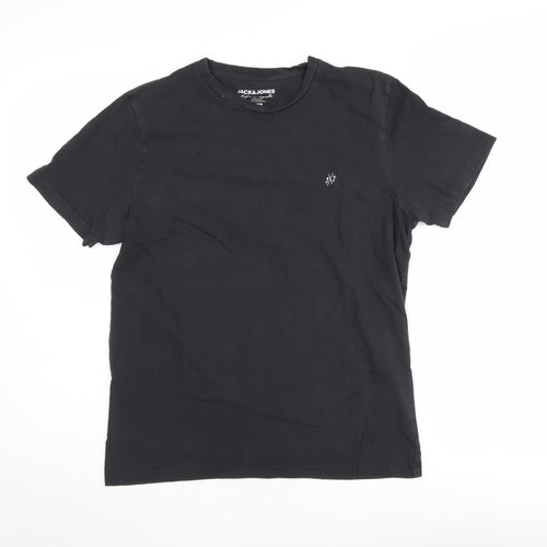 Jack & Jones Men's Black XS Crew Neck T-Shirt