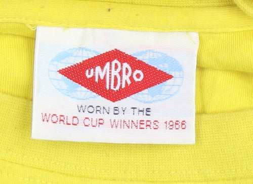 Umbro Men's Yellow XL Pullover Sweatshirt