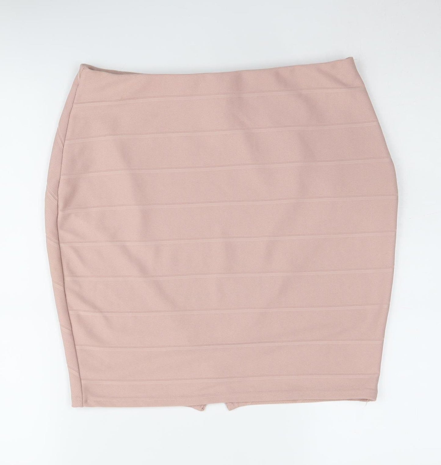 Miss Selfridge Women's Pink Bandage Skirt Size 14
