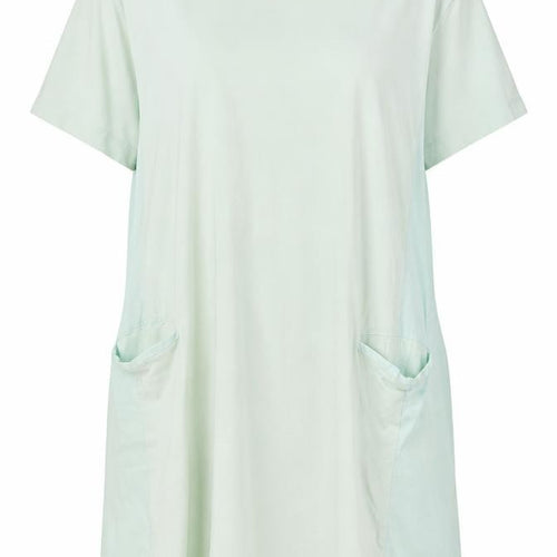 COS Women’s Green T-Shirt Dress XS Cotton Casual