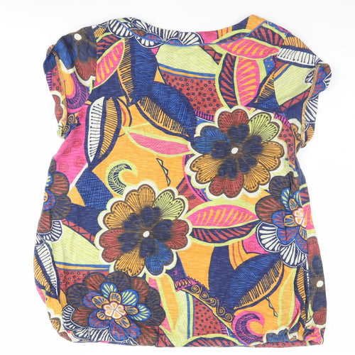 Next Women's Multicoloured Floral Top Size 14
