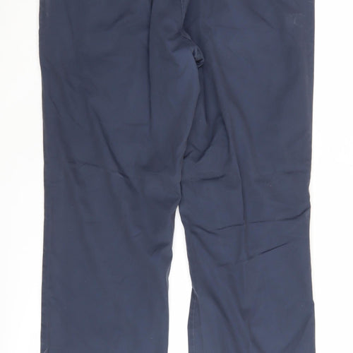 Marks & Spencer Men's Blue Chino Trousers - Size M