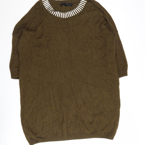 French Connection Women's Brown Jumper, Size 14